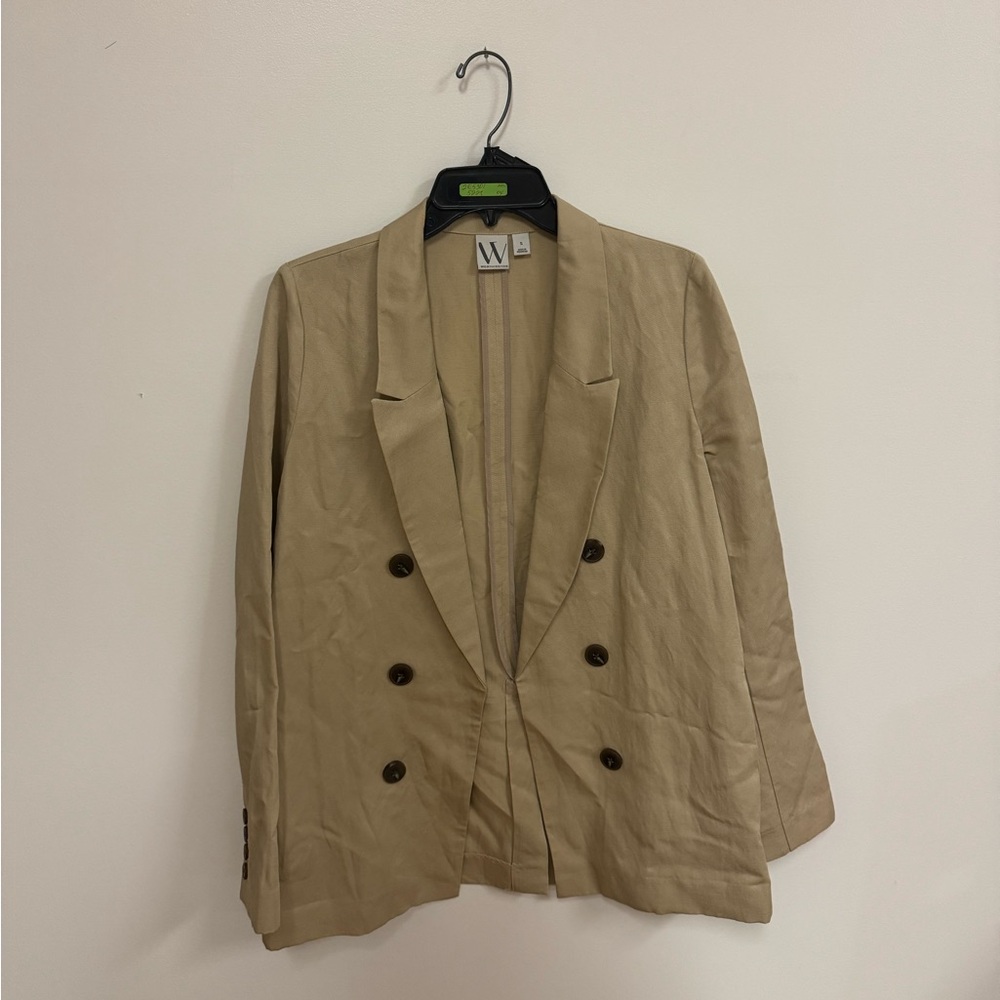 Tan Oversized Blazer